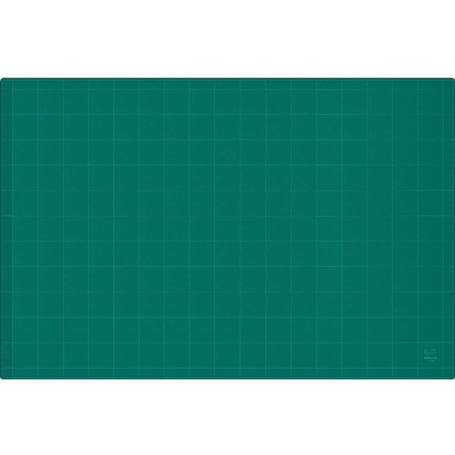 ギフト 3mm厚 カッティングマット コクヨ グリーン マ 44n 600 900mm 方眼罫 両面 カッターナイフ Populationmalawi Org