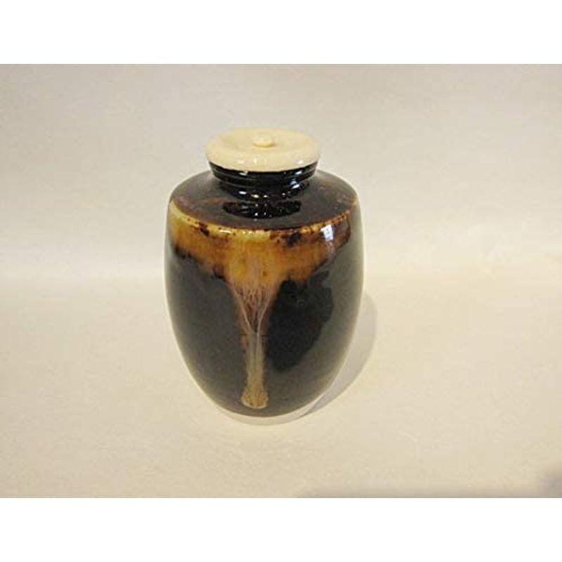 七月 特売品 唐物 大名物 平安東山 白玉文琳写茶入 笹田有祥作 茶道具 超新作 平安東山