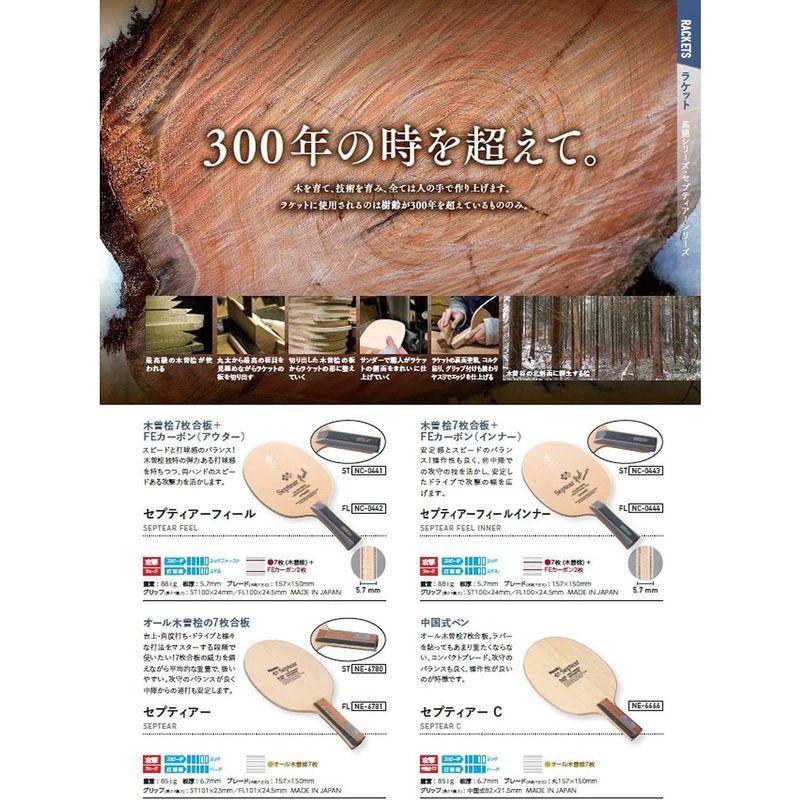 定番の中古商品定番の中古商品ニッタク(Nittaku) 卓球 ラケット セプティアーC ペンホルダー (中国式) 木材合板 NE-6666 丸型 ラケット ヤサカ Yasaka 卓球ラケット スウェーデンエキストラ STR YAS-YR41