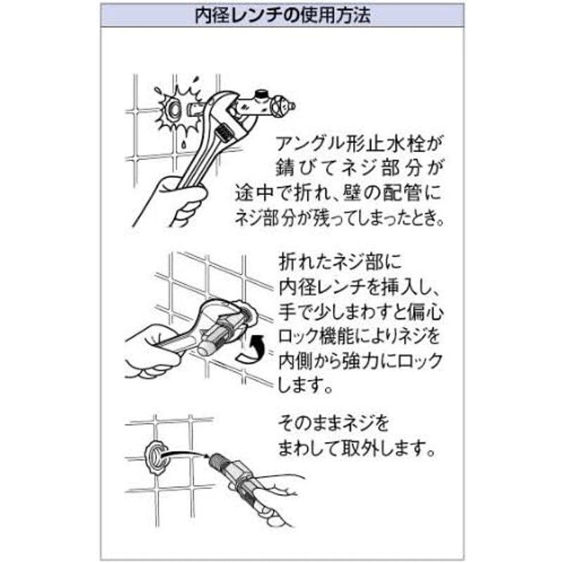 カクダイ　内径レンチ　602-001