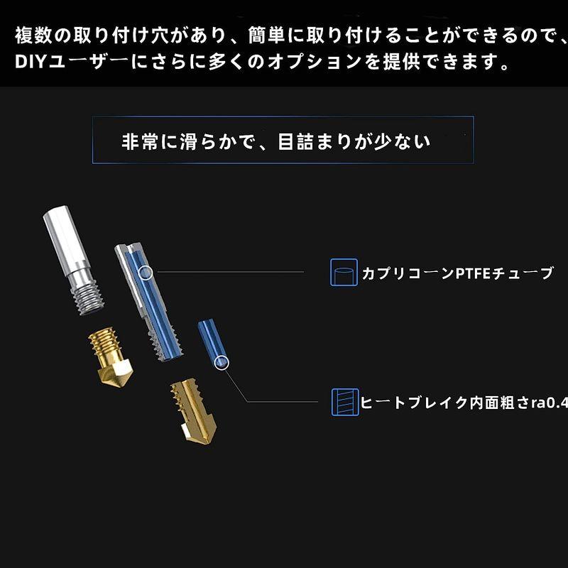 BIQU H2 デュアルドライブダイレクトフィード押出機 対応種類 BIQU BX