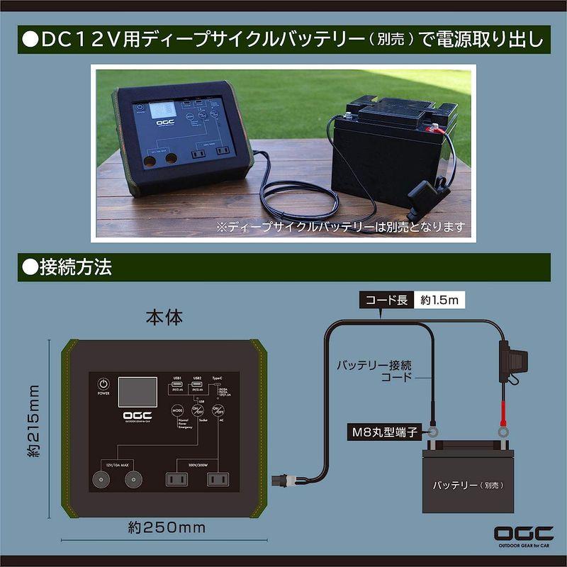 エーモン(amon) OGC コントロールボックス ポータブル電源システム