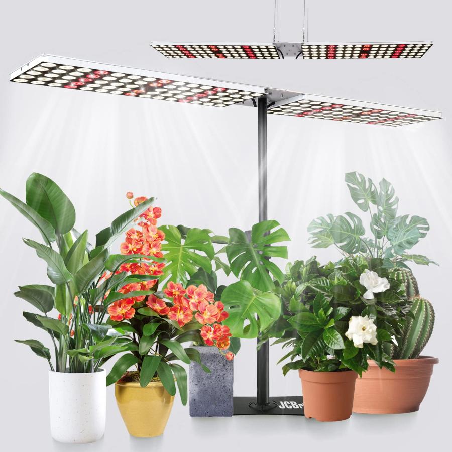 JCBritw 100W 植物育成ライト スタンド付き LED 白いフル JCBritw 100W 植物育成ライト スタンド付き LED 白いフル