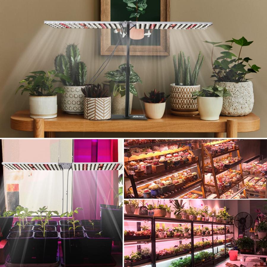 JCBritw 100W 植物育成ライト スタンド付き LED 白いフル JCBritw 100W 植物育成ライト スタンド付き LED 白いフル