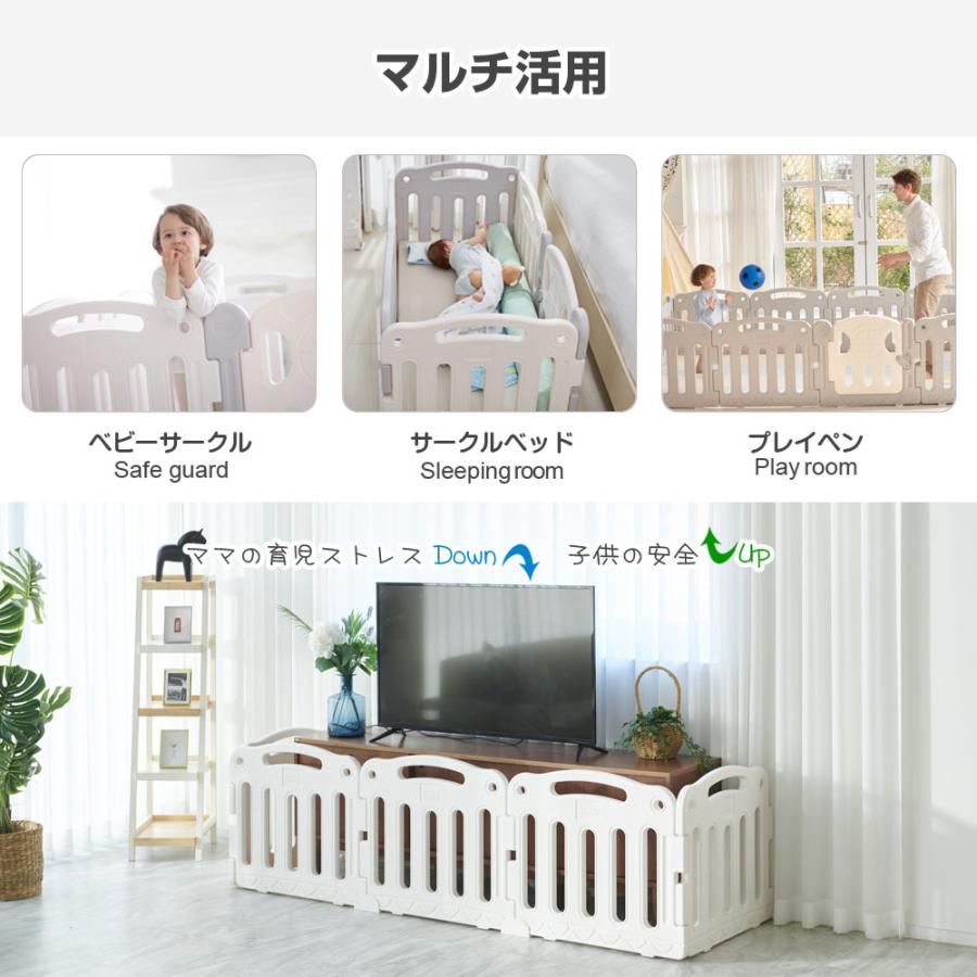 ベビーサークル ベビーゲート 扉付き ハイタイプ セーフティグッズ ドア付セット 140 0cm Anuri Yb ハピネス21 通販 Yahoo ショッピング