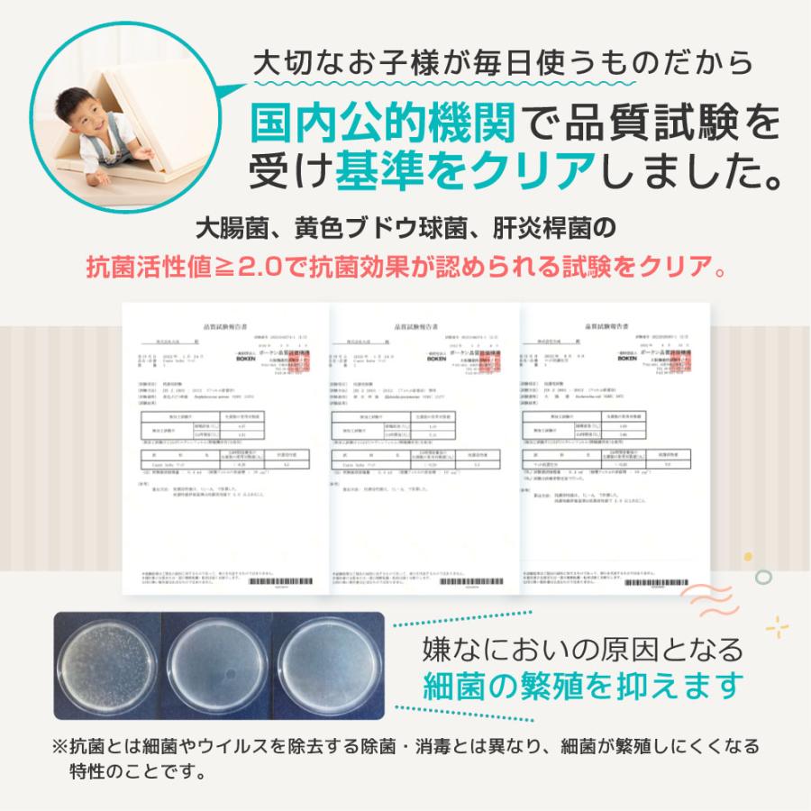 プレイマット 厚手 防水 折りたたみ 抗菌 ベビーマット クッション