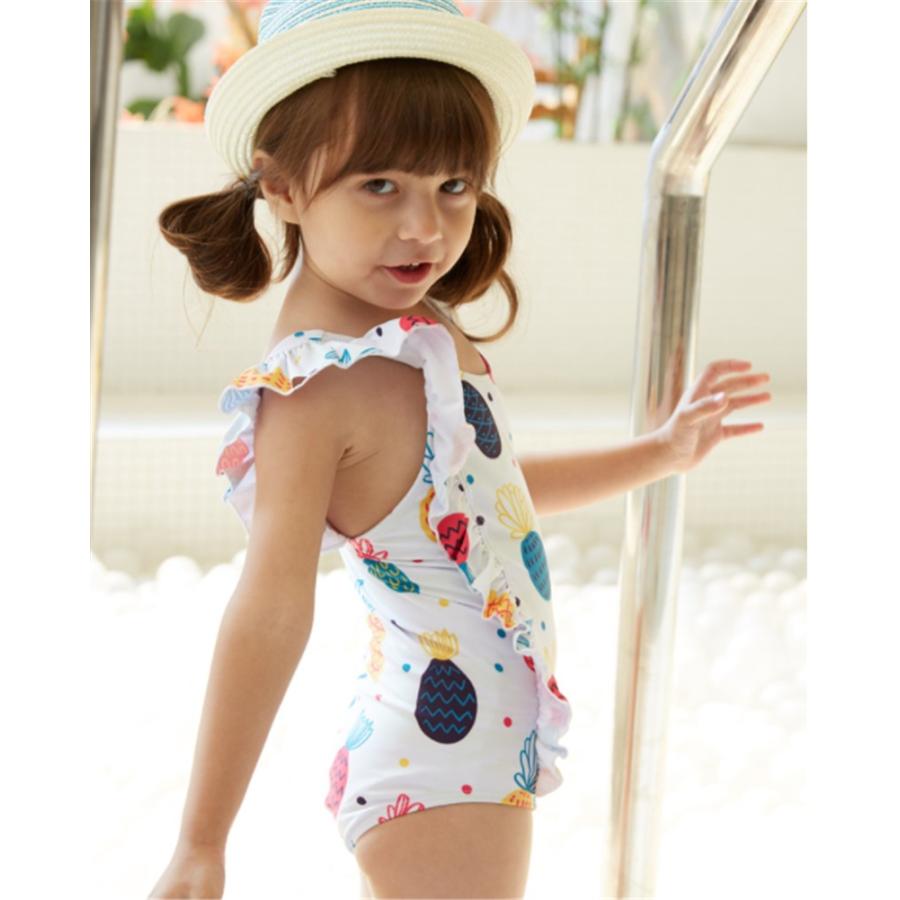 超可愛子供 パイナップル柄 水着 サロペットワンピース キッズ 女の子 ガールズドレス 海水浴 温泉 2 8歳 夏 ビーチ 1012 ハピネスキャメル 通販 Yahoo ショッピング