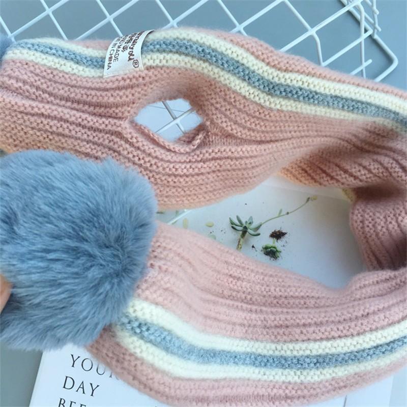 8色超可愛 マフラー子供用 キッズ女の子男の子 秋冬 防寒 寒さ対策 ファー 暖かい マフラー可愛い 柔らかい 人気 保育園 半歳 6歳 おまけ付