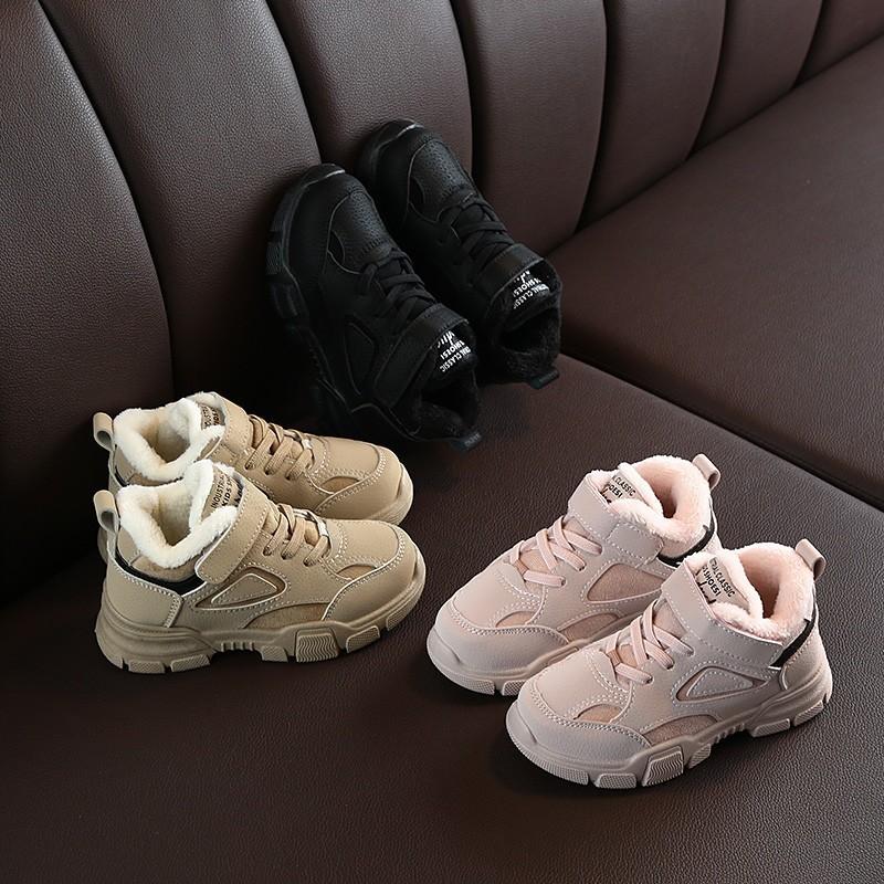 スニーカー3色 子供靴 冬物 シューズ キッズ靴 カジュアル系 女の子 男の子 裏起毛冬靴 運動靴 暖かい 4 15歳以上 新作 軽量 軽 2507 ハピネスキャメル 通販 Yahoo ショッピング