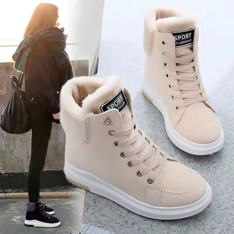 2色レディース ムートンブーツ レースアップ ショートブーツ ふわふわ 裏起毛 スノーブーツ おしゃれ 厚底 保温 ファー 靴 秋冬新作 冬物 2679 ハピネスキャメル 通販 Yahoo ショッピング