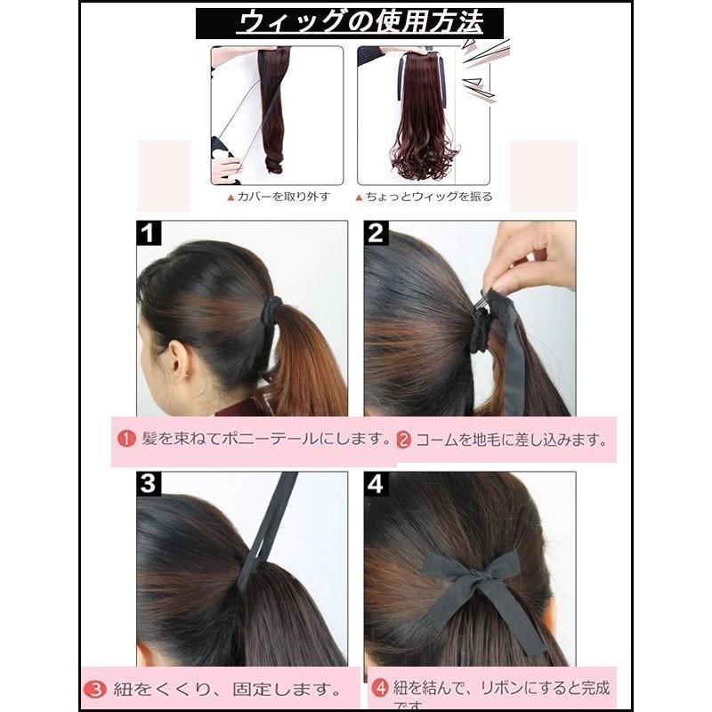 付け毛 ポニーテール ポイントウィッグ 部分ウィッグ クリップ式 レディース エクステ 取り付け簡単 ボリュームアップ 50cm 商店 巻き髪 ロング