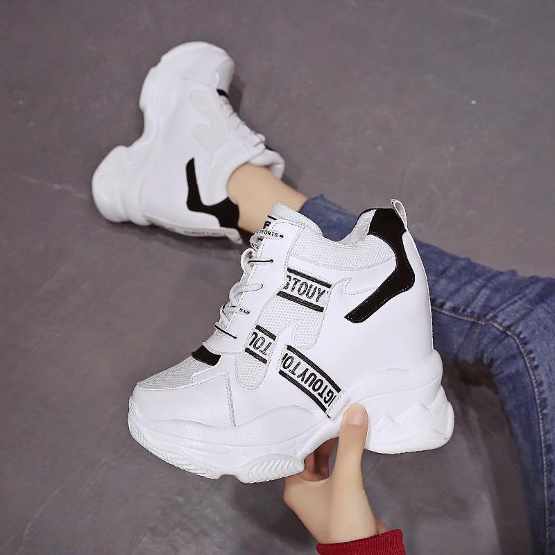 2色レディース スニーカー ダッドスニーカー 超厚底11cm ランニング 靴 トレンド スポーツ シューズ 美脚 オシャレ 人気 新作 通気性 白い運動靴 3505 ハピネスキャメル 通販 Yahoo ショッピング