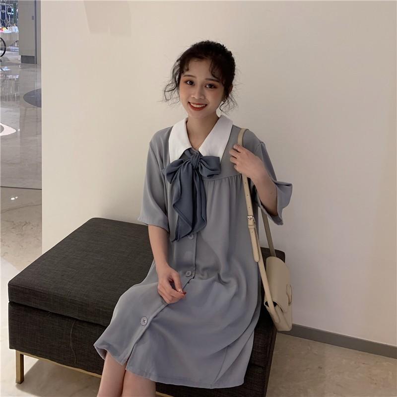 2色 半袖 膝丈ワンピース レディース 夏作 ゆったり 学生服着痩せワンピース可愛い ワンピース シンプル おしゃれ カジュアル きれいめ 493 ハピネスキャメル 通販 Yahoo ショッピング