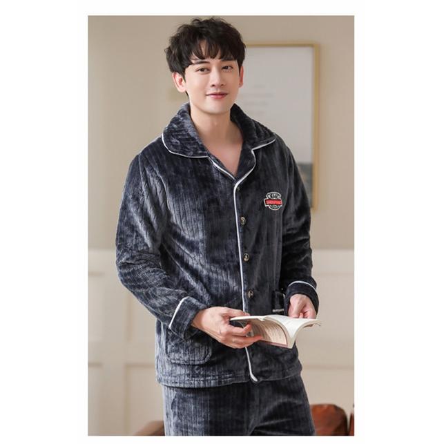 パジャマ メンズ ルームウェア 長ズボン 長袖 紳士 メンズパジャマ もこもこふわふわ 防寒 ナイトウェア 男性 部屋着 寝間着 スウェット 冬物 5005 ハピネスキャメル 通販 Yahoo ショッピング