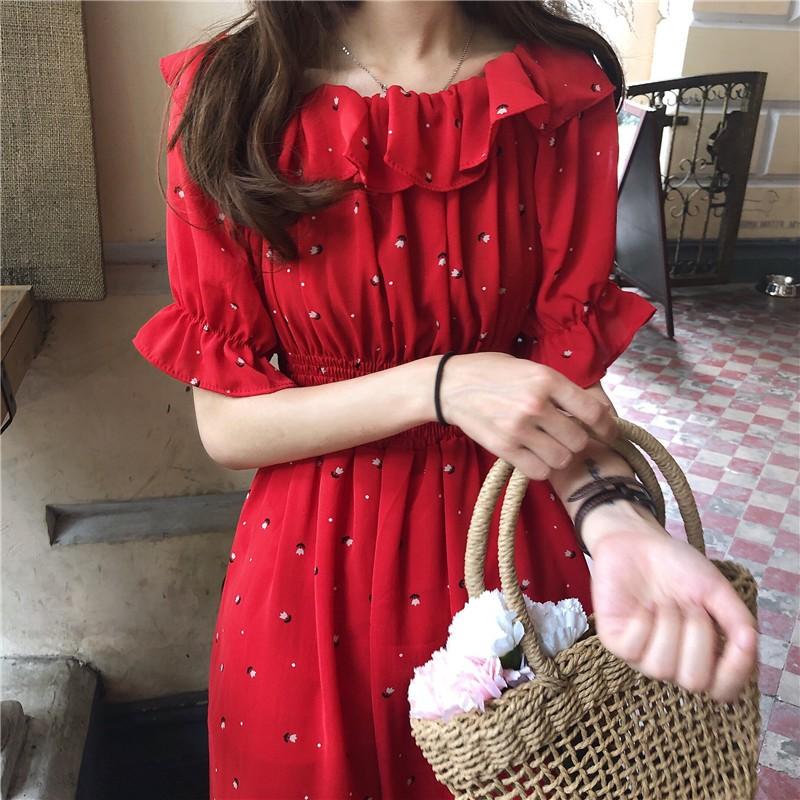 3色 半袖ロングワンピース レディース 夏作ゆったり 大きくサイズ 着痩せ シンプルシフォン オフショルダー 花柄ワンピース フェミニン 709 ハピネスキャメル 通販 Yahoo ショッピング