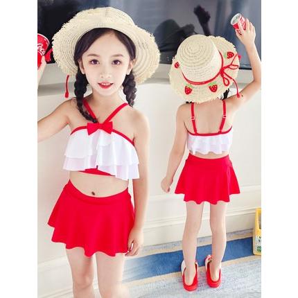 2色 超可愛い 子供 水着 キッズ水着 女の子 可愛い水着 2点セット セパレートタイプ 上下セット 分体 女子 女児 スイムウエア ベビー 夏 2 10歳 906 ハピネスキャメル 通販 Yahoo ショッピング