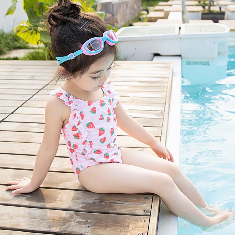 2色 超可愛い 子供 水着 サロペット 苺柄ワンピース キッズ 女の子 2点セット 水泳帽 スイムキャップ付 ガールズドレス ビーチ 子供 海水浴 932 ハピネスキャメル 通販 Yahoo ショッピング