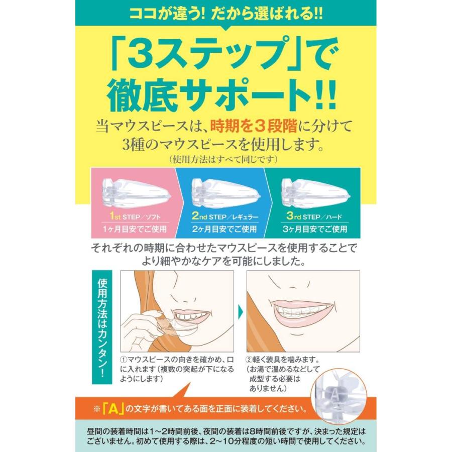 3段階デンタルマウスピース 取扱説明書 ケース付き マウスピース 歯ぎしり 食いしばり いびき防止 歯並び Cutona キュトナ ポイント消化 8w Tix7 Nezg オーラルケア専門店のnotmenu 通販 Yahoo ショッピング