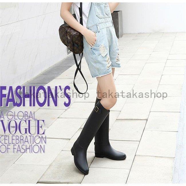 22春の新作 レインブーツ レディース おしゃれ ロング 黒 軽量 おしゃれ 柔らか 新作 長靴 通勤通学 完全防水 美足 レインシューズ ブーツ ロング丈 雨靴 レインブーツ サイズ 25 Www Fattoriabacio Com
