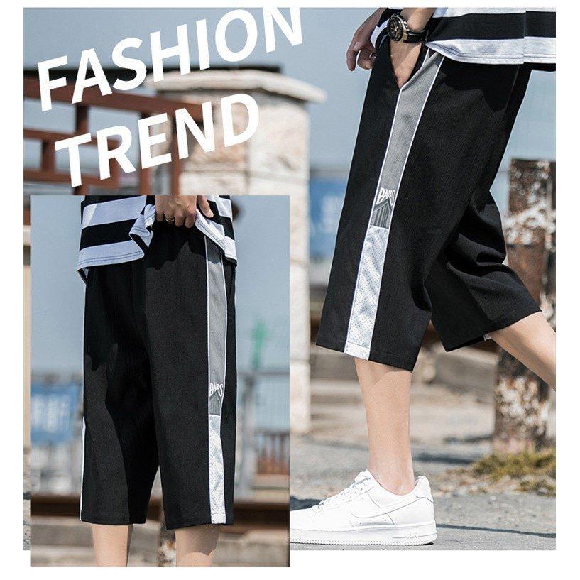 レビューを書けば送料当店負担 ボトムス パンツ 七分丈パンツ メンズ ワイドパンツ クロップドパンツ ボトムス 七分丈パンツ メンズ ワイドパンツ クロップドパンツ ボトムス ハーフパンツ ゆったり スポーツウェア 通気性 Www Threeriversofs Com