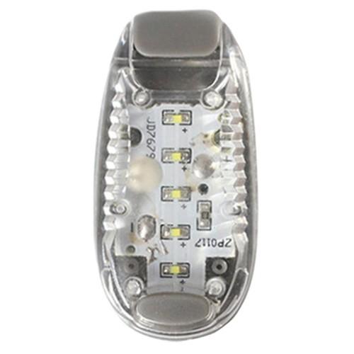 セーフティーライト LED 5個搭載 クリップ型 LEDライト 3パターン 発光