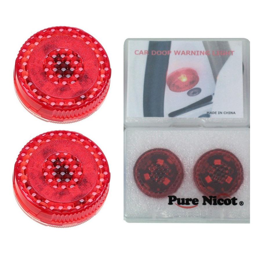 ドアライト 追突防止 車用 警告灯 ドアへの 衝突防止 後方の警告 Ledライト 点滅 ストロボフラッシュ 配線不要 自動点灯 両面テープ 簡単 取り付け 2個セット Iw Hcvd 7hw2 ハピネッツプラス 通販 Yahoo ショッピング