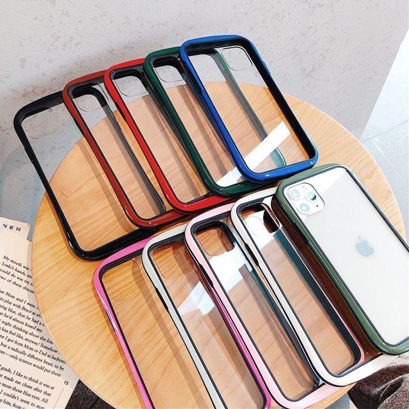 iPhone ケース クリア 透明 耐衝撃 iPhoneSE 第2世代 iPhone11 11Pro