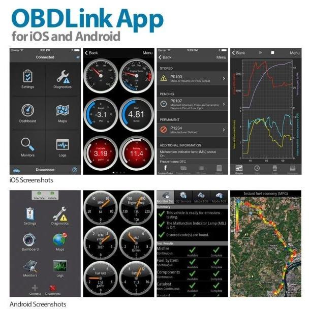 3年保証 技適 OBDLink LX BT OBD2 故障診断機 Race Chrono 対応 ロガー