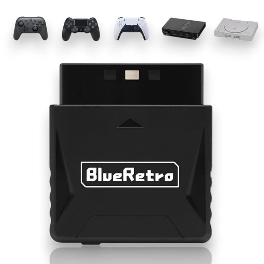 【箱あり】REA S1 USBゲームコントローラーコンバーター PS2/PS1 コンバーター 最新コントローラー対応（PS5、PS4、PS3、Switch
