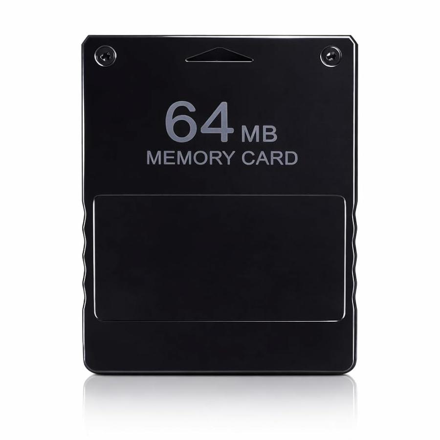 メモリーカード PS2対応 データ保存用 高耐久 64MB : SK game Store