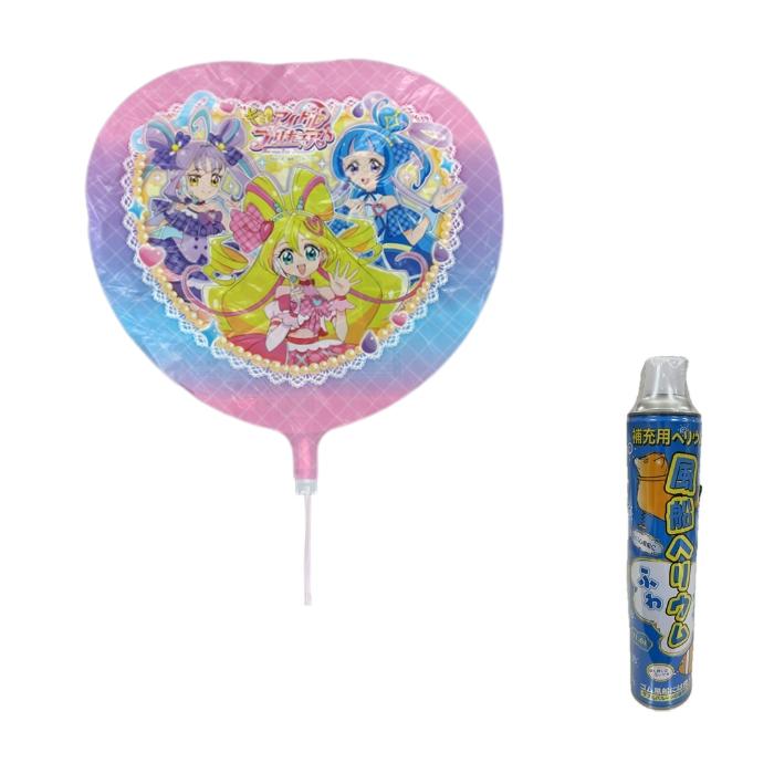 ヘリウムガス入り風船 ☆ヘリウム缶（11.6リットル）付☆【キミと