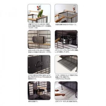 【ラスト1点】 ファープラスト オウム用ケージセット エキスパート 70 55040521[検索用キーワード＝鳥かご ケージ 大型　鳥かご 大型　大型ケージ　大型鳥小屋　オウム用] 【FK1385639984】(48940円)