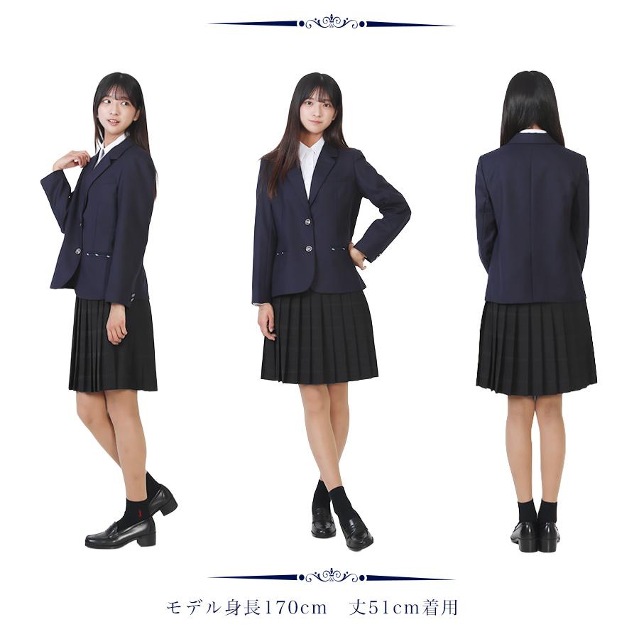 スクールスカート シャドーチェック ブラック黒 チェック柄 ひざ丈 膝