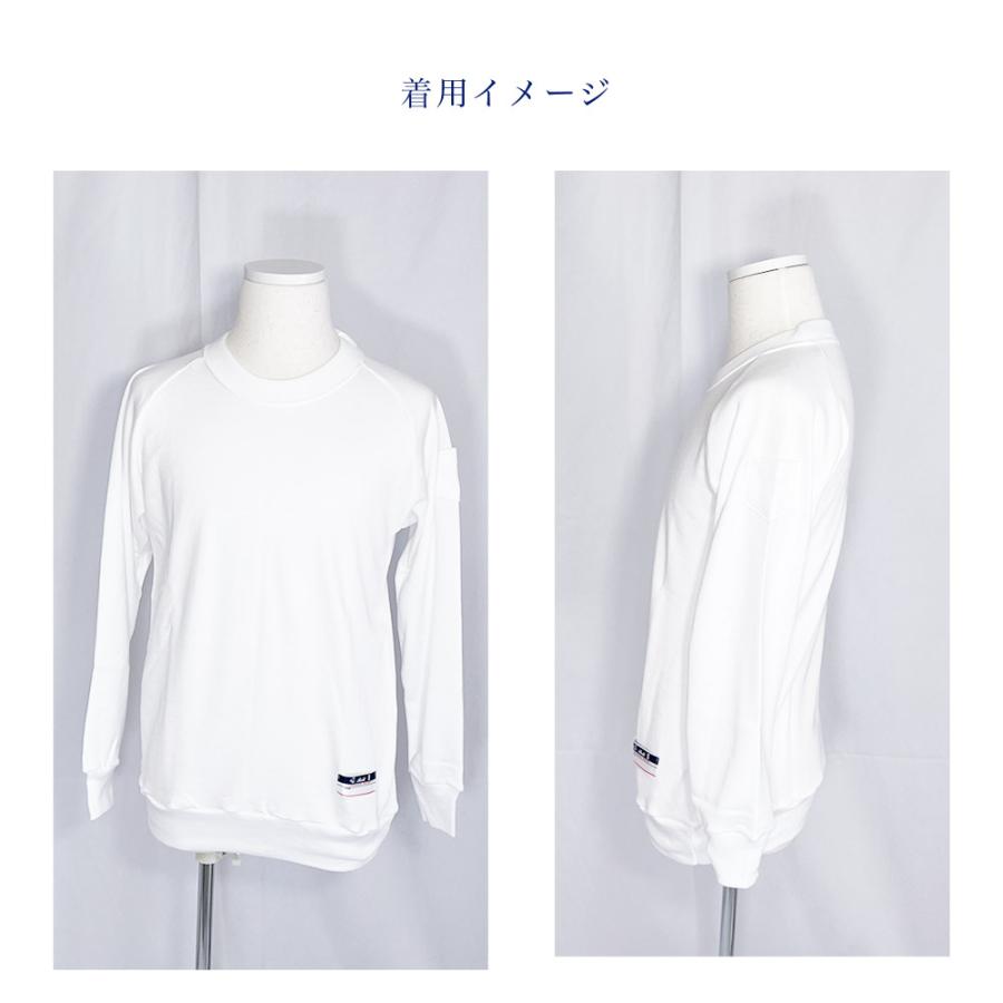 長袖Tシャツ 丸首 日本製 S~3L 吸湿 通気性 フィット感 体操服