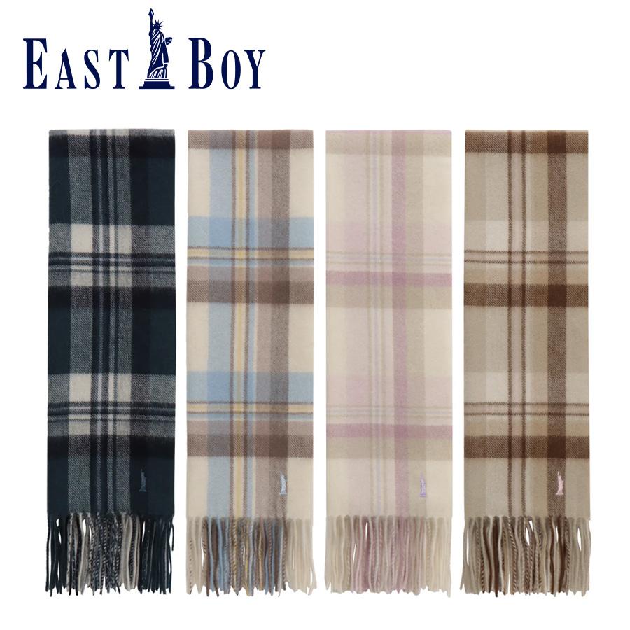 EASTBOY（イーストボーイ） マフラー チェック柄 防寒 学生 通学 通勤