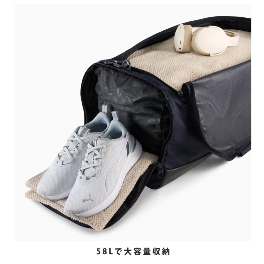 PUMA ボストンバッグ 58L プーマ 大容量 スポーツバッグ 修学旅行 合宿 