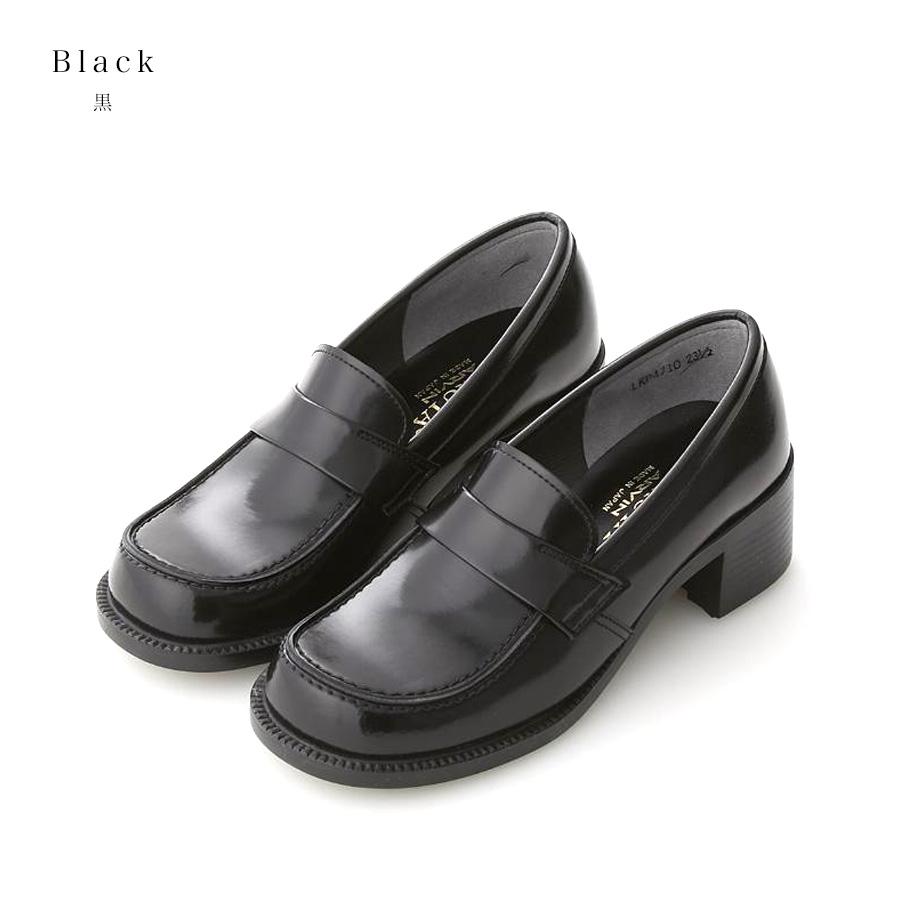 HARUTA ベルトヒールアップ 4710 3E 女子 レディース ローファー パンプス 人工皮革 フェイクレザー ハルタ