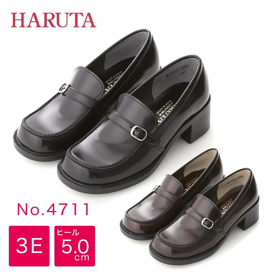 HARUTA（ハルタ） リングストラップヒールアップローファー 4711 3E