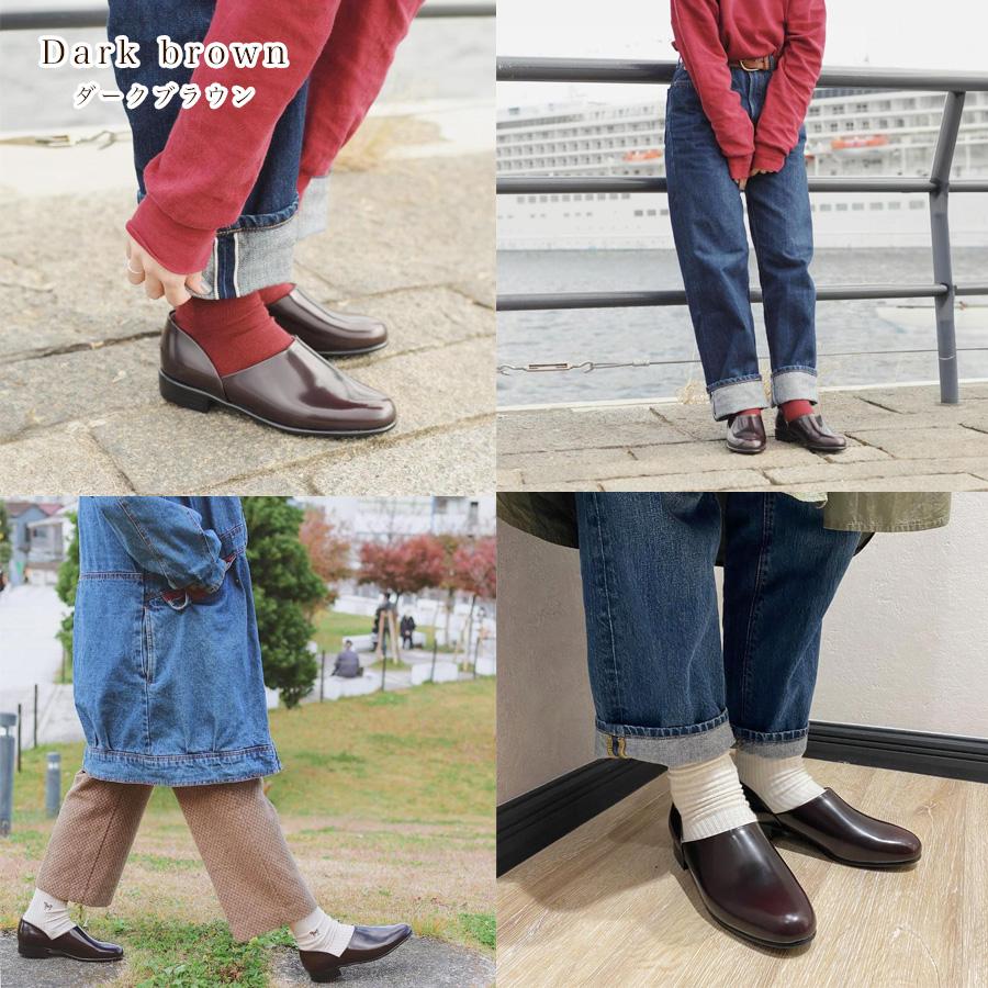 HARUTA（ハルタ） スポックシューズ レディース女性 黒 茶 ダーク