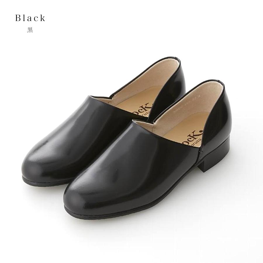 〜ひろ〜　美品！ HARUTA ハルタ スポックシューズ ブラック HARUTA（ハルタ） スポックシューズ レディース女性 黒 茶 ダーク