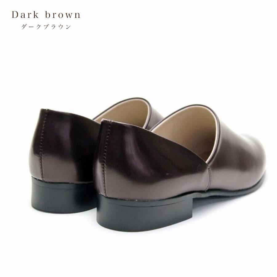 HARUTA（ハルタ） スポックシューズ レディース女性 黒 茶 ダーク