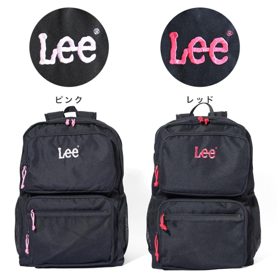 Lee カラバリリュック 34L 多機能 背面メッシュ バックパック デイ