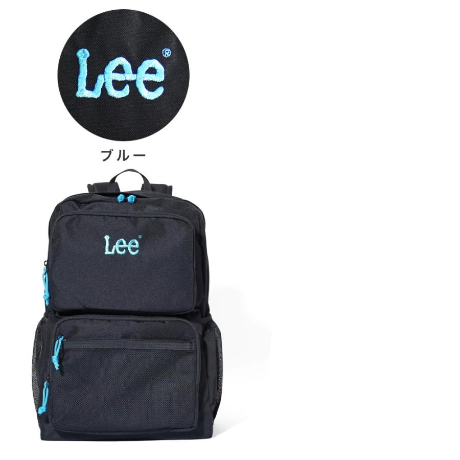 Lee カラバリリュック 34L 多機能 背面メッシュ バックパック デイ