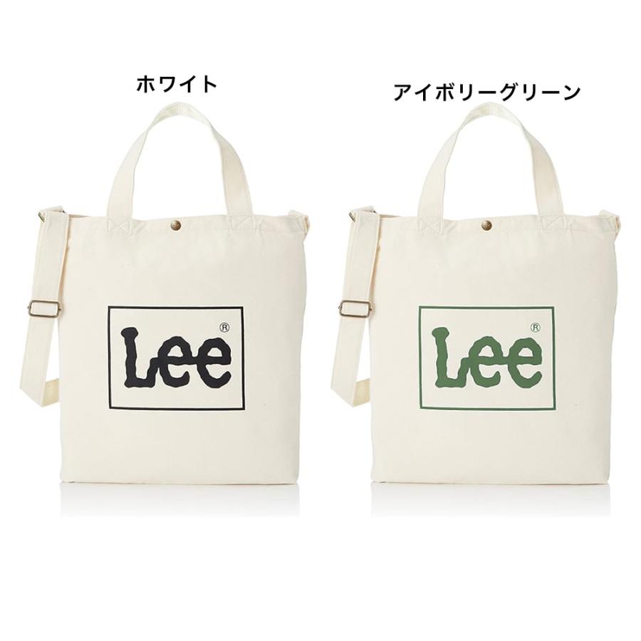トートバッグ　ショルダーバック Lee 2wayトートバッグ ショルダー 46×42cm 綿 コットン通学 通勤 サブ