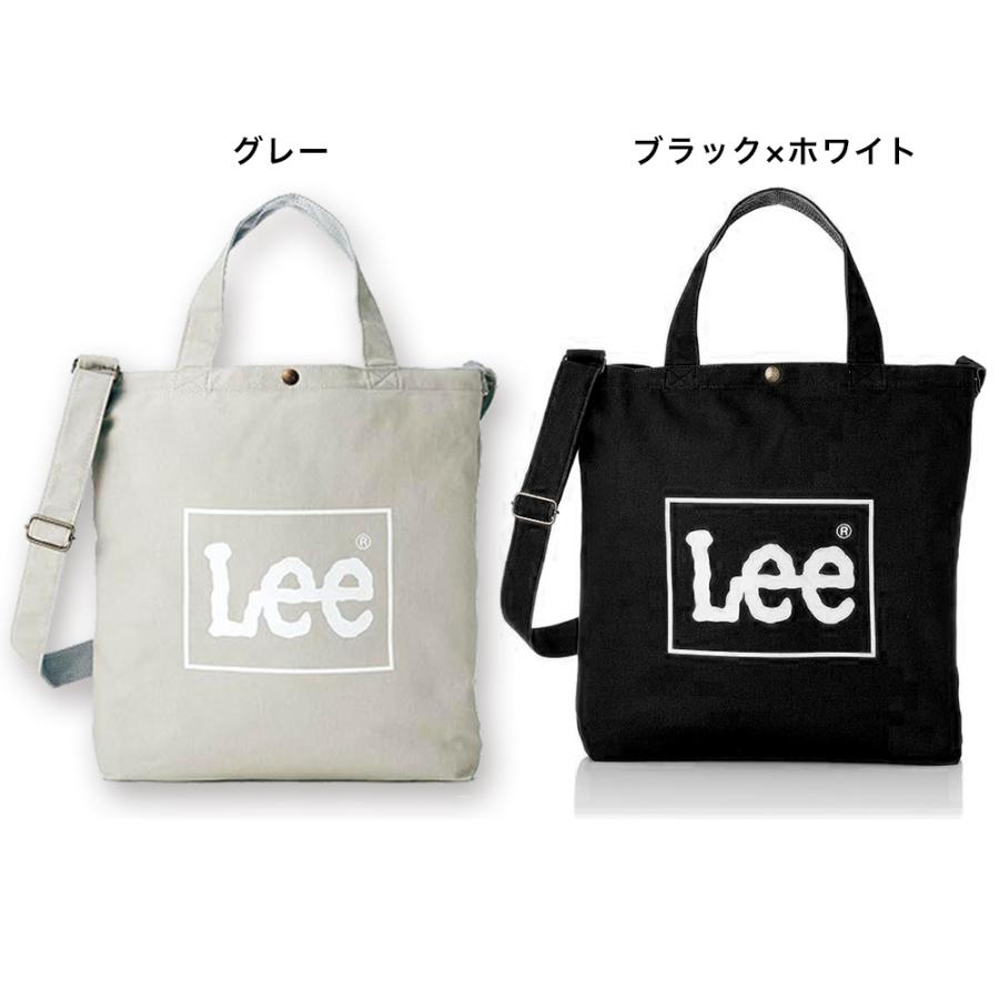 Lee 2wayトートバッグ ショルダー 46×42cm 綿 コットン通学 通勤 サブ