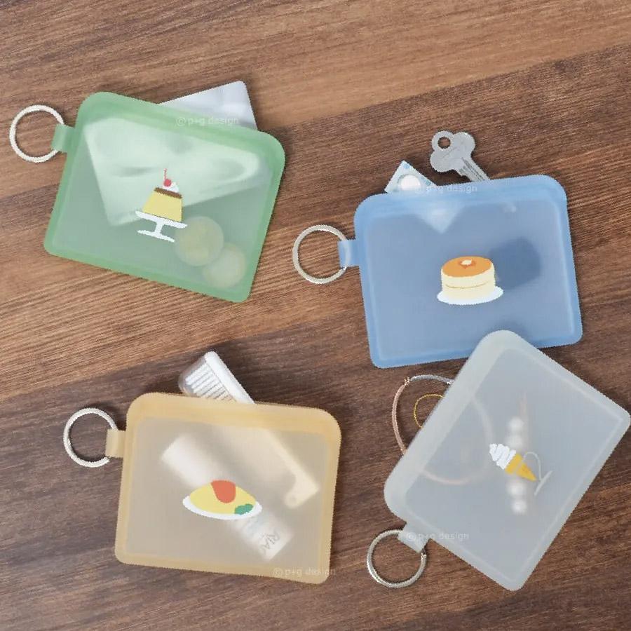 FLAPPO フラッポ 小銭入れ 小物入れ コインケース カード入れ カードケース シリコン ソフトクリーム オムライス ホットケーキ プリン あひる  ネコ ゼリー