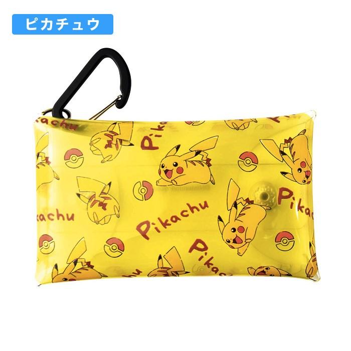 クリアマルチケースsサイズ ポケモン カラビナ付き キーケース カードケース 小物入れ 小銭入れ コインケース ピカチュウ ミミッキュ ロコン Junpkm272 スクールファッション Classroom 通販 Yahoo ショッピング