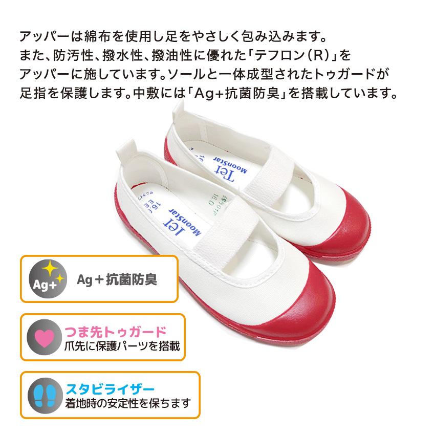 MoonStar（ムーンスター） TEFカラー 上履き 28~30cm 日本製 バンド