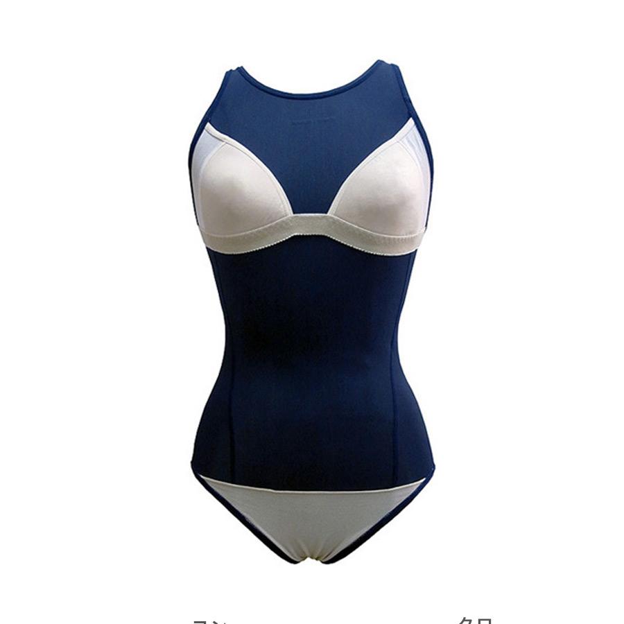 赤外線 盗撮 水着 女子スクール水着 すまいるスイムワンピース FOOTMARK 120-150 伸縮 2WAY 超はっ水加工 速乾 軽量 赤外線盗撮防止 伸縮性 紺  子供 レディース 101568 : スクールファッション classroom - 通販 - Yahoo!ショッピング