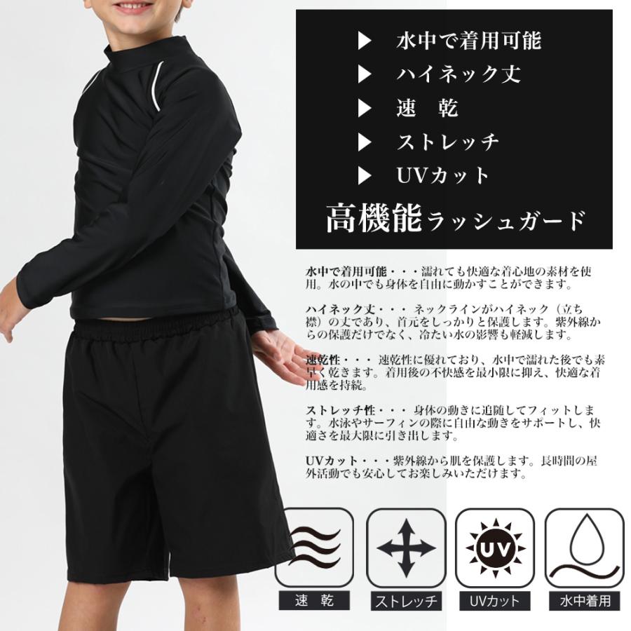 長袖スクール水着 セパレート インナーパンツ一体型 上下セット